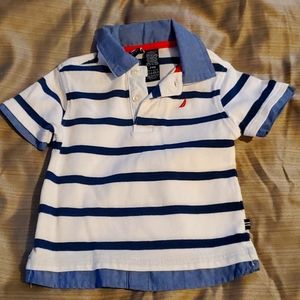 Kids short sleeve nautica shirt